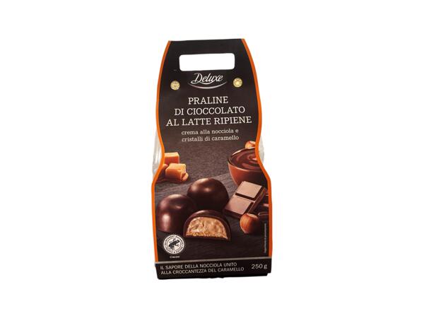 Pralines with Caramel Sprinkles