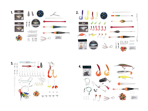 Set d'accessoires pour la pêche au leurre