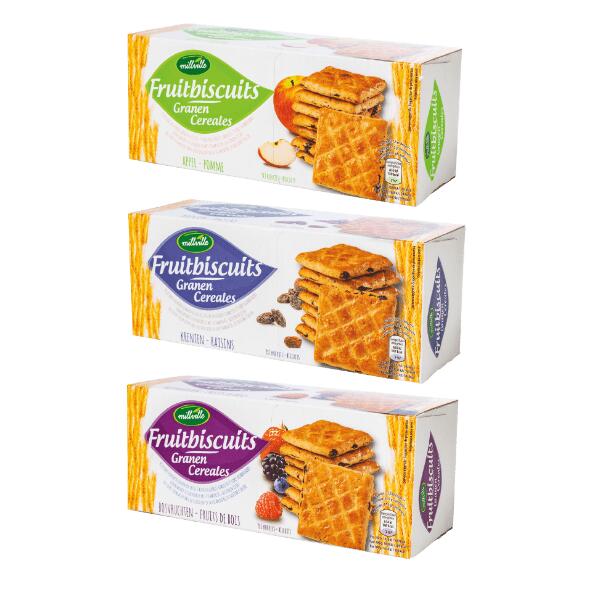 Fruitbiscuits, 18 st.