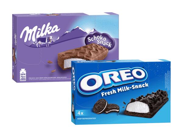 Schoko Snack oder Fresh Milk-Snack