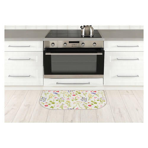 19.5" x 34" Bevington Kitchen Rug - Floral