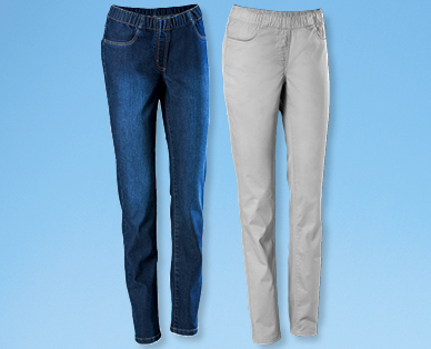 Jeggings in tessuto elasticizzato da donna BLUE MOTION COLLECTION