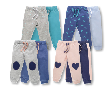 Pantalone in tessuto felpato per bambini piccoli IMPIDIMPI