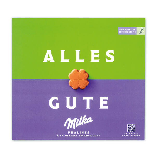 Sag es mit Pralinés