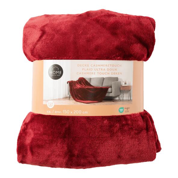 HOME CREATION(R) 				Couverture toucher cachemire