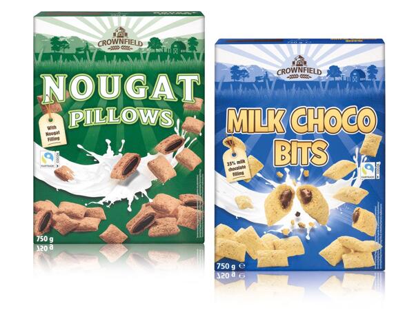 Nougat Pillows or Milk Choco Bits