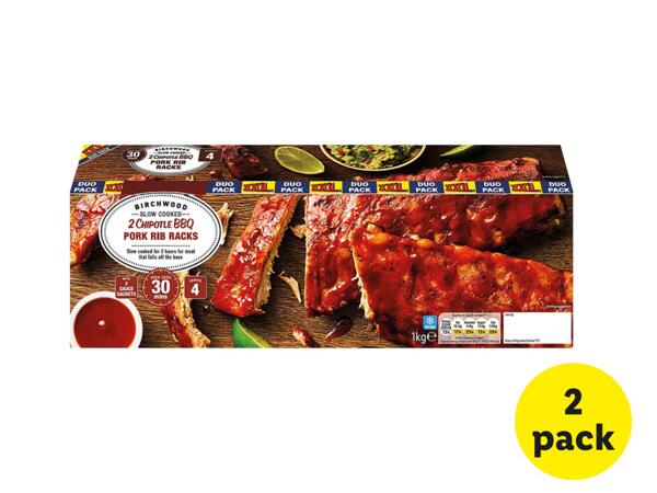Birchwood 2 Chipotle BBQ Pork Rib Rack