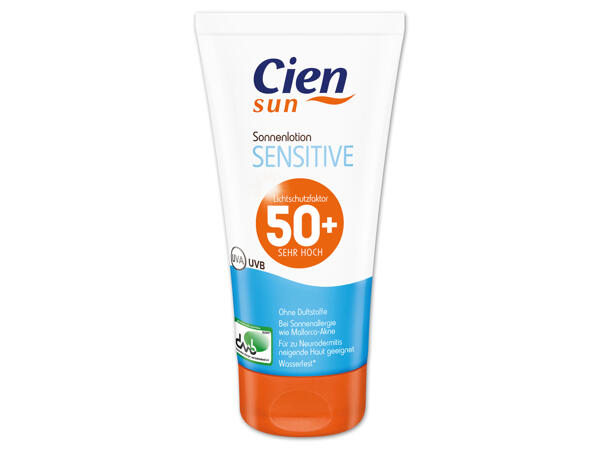 CIEN SUN Sonnenlotion Sensitiv oder Sonnenmilch Classic