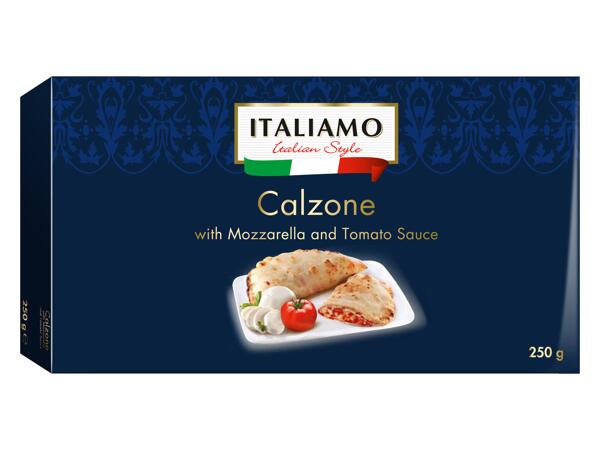 Calzone with Mozzarella & Tomato Sauce