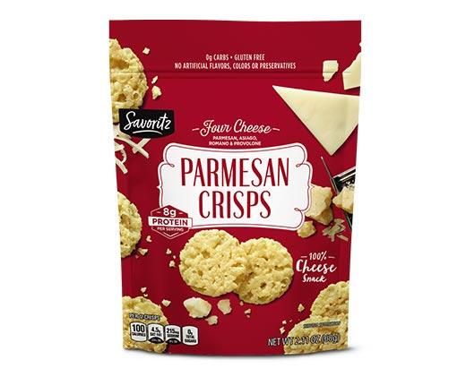 Savoritz 
 Parmesan Crisps Four Cheese or Everything