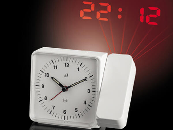 Radio Controlled Projection Alarm Clock