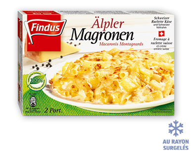 Macaronis montagnards FINDUS(R)
