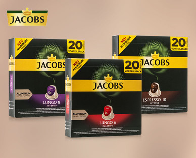 JACOBS Café-Kapseln, verschiedene Sorten