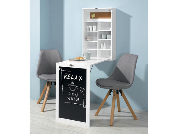 Bookcase with Fold- Out Desk