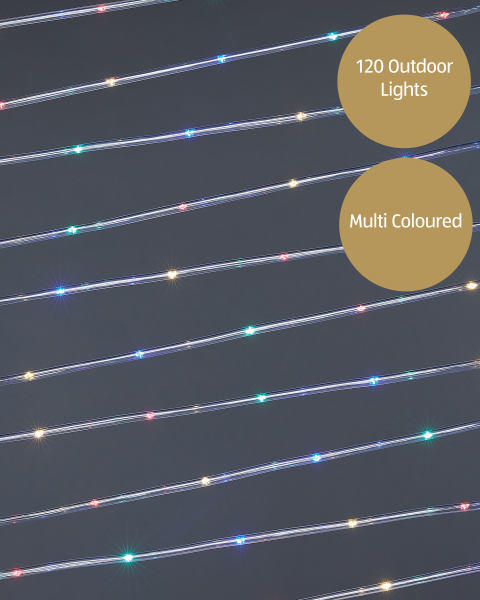 10M Multi Coloured Rope Light