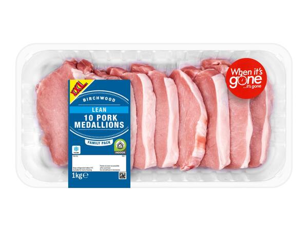 XXL Pork Loin Medallions