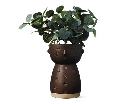 Huntington Home 
 Faux Floral Ceramic Planter