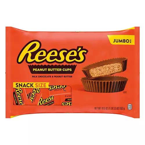 Jumbo Size Peanut Butter Cup Chocolate, 19.5 oz