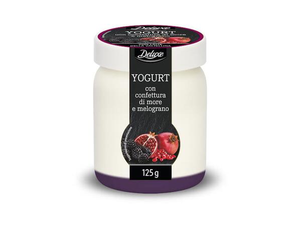 Yogurt with Blackberry and Pomegranate