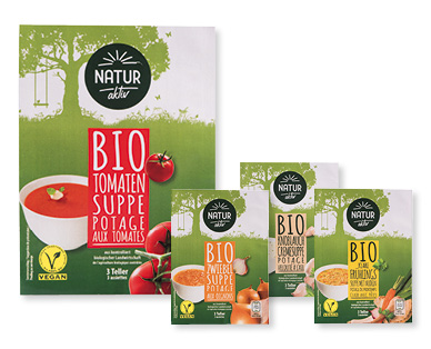 Soupe bio en sachet NATUR AKTIV