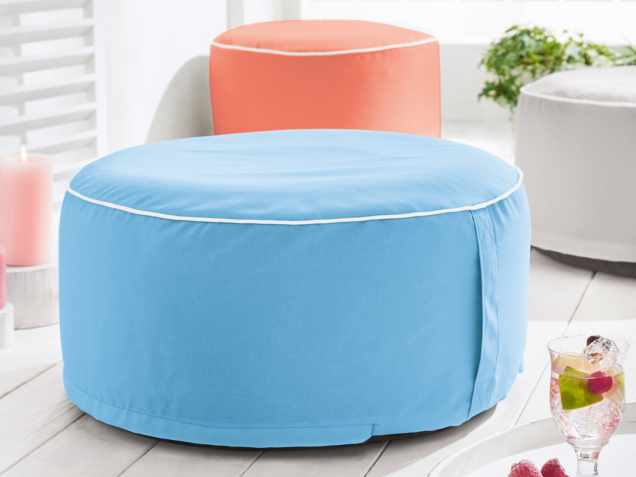 LIVARNO(R) Aufblasbarer Sitzpouf