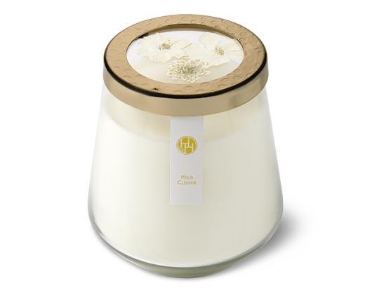 Huntington Home 
 Flower Pressed Candle