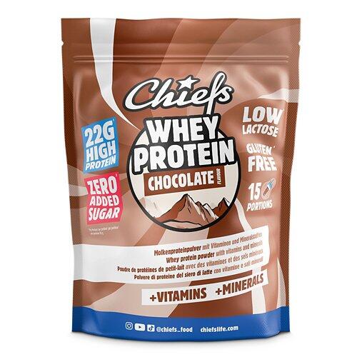 CHIEFS Whey Protein Pulver, Chocolate