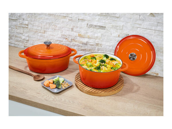 Ernesto 4.6L Cast Iron Casserole Dish