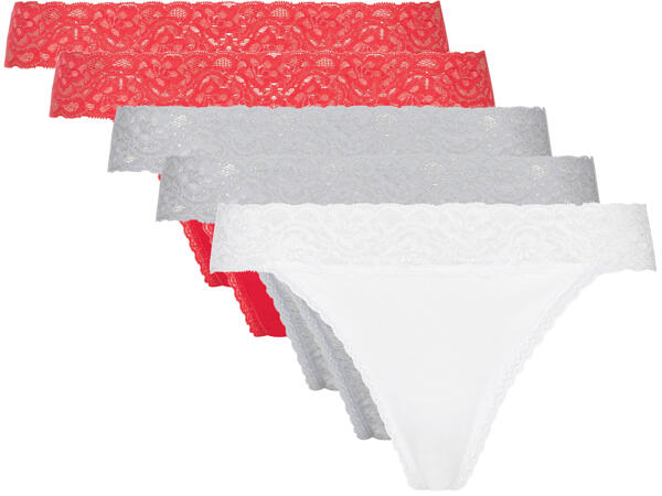 Ladies' Lace Thongs
