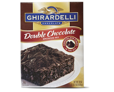 Ghirardelli Double Chocolate or Supreme Brownie Mix