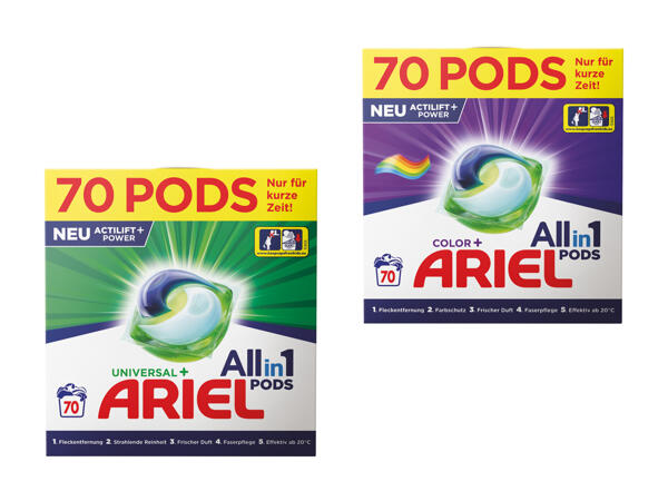 Ariel "All in 1" Pods normal/couleur