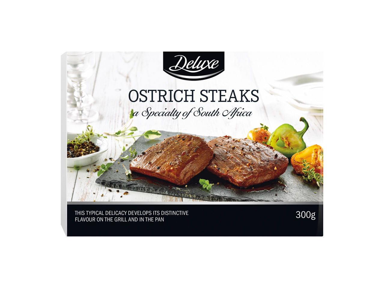 Strudsesteaks