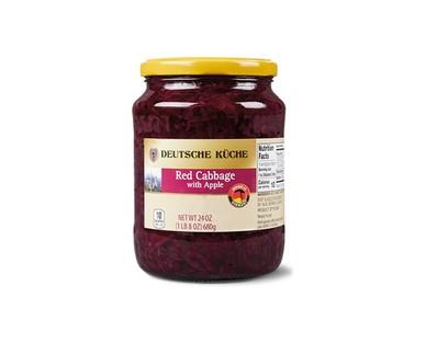 Deutsche Küche German Style Red Cabbage with Apples