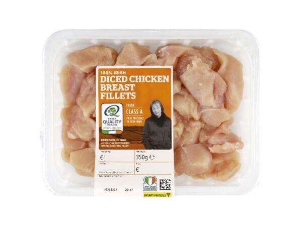 Fresh Irish Diced Chicken Breast Fillets