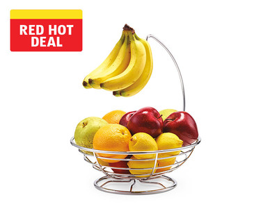 Crofton Banana Hanger with Fruit Basket