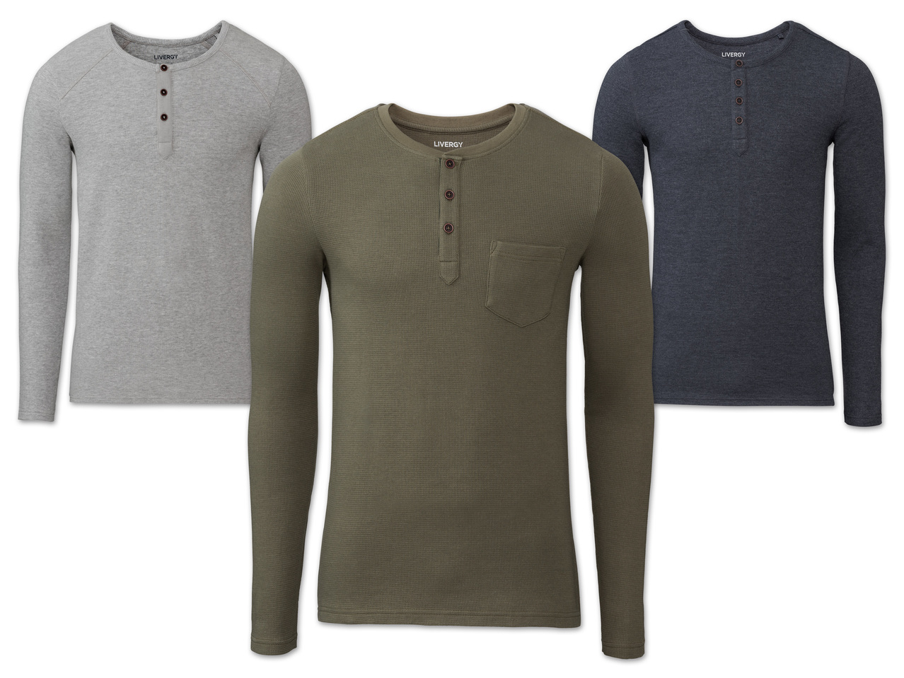 LIVERGY(R) Herren Langarmshirt1