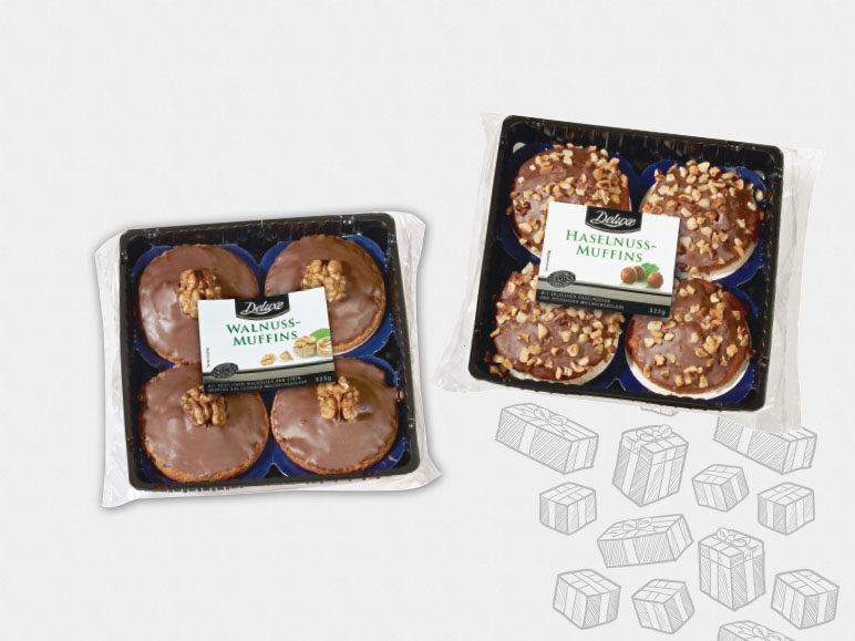 Muffins aux noix/noisettes