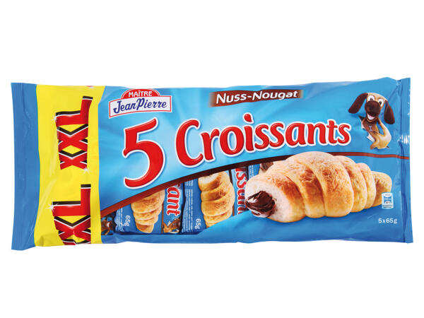 Croissants mit Nuss-Nougat-Füllung 240 g + 85 g gratis