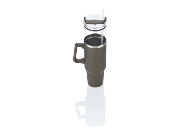 Livarno Home Stainless Steel Insulated Travel Mug - Black