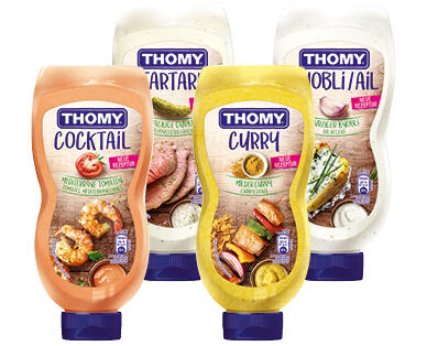 THOMY(R) STEAK UND BURGER SAUCEN
