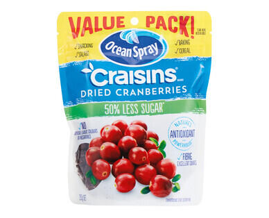Craisins 50% Less Sugar 250g