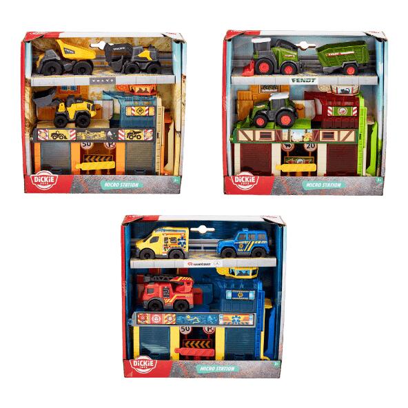 DICKIE TOYS(R) Ensemble de véhicules