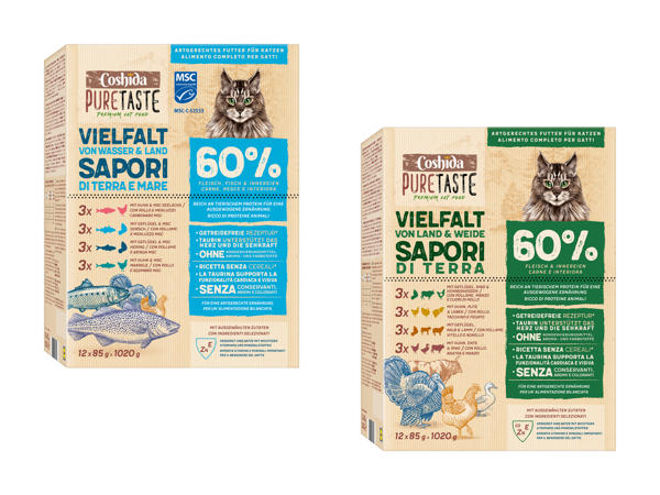 Nourriture humide pour chats