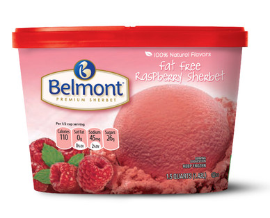 Belmont Fat Free Sherbet Assortment