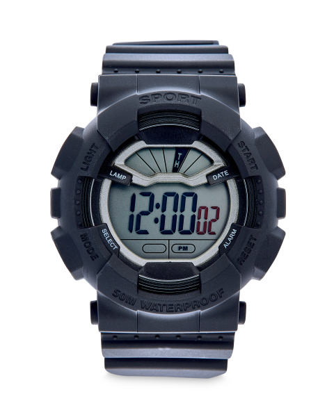 Black Sports Watch