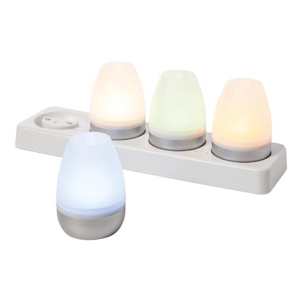 CASALUX(R) 				LED-Lampen mit Akku, 4 St.