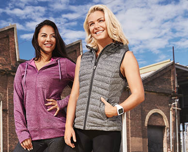 Ladies Fitness Puffer Vest