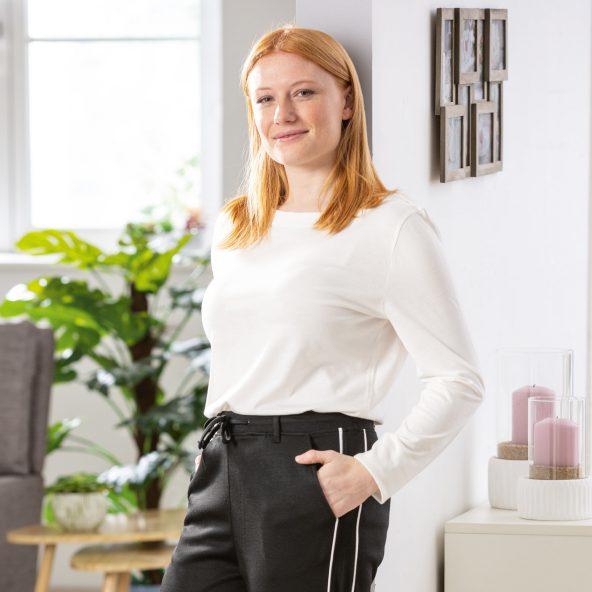 T-Shirts mit langen Ärmeln für Damen