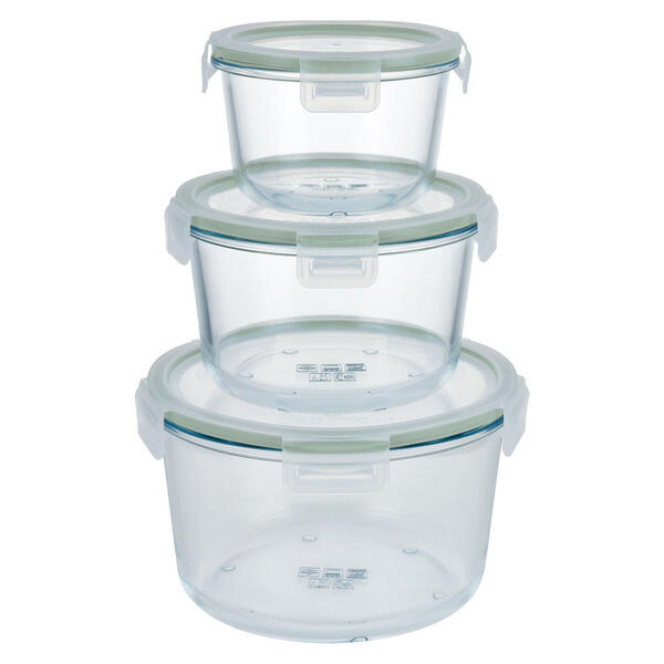 Crofton Green Round Containers