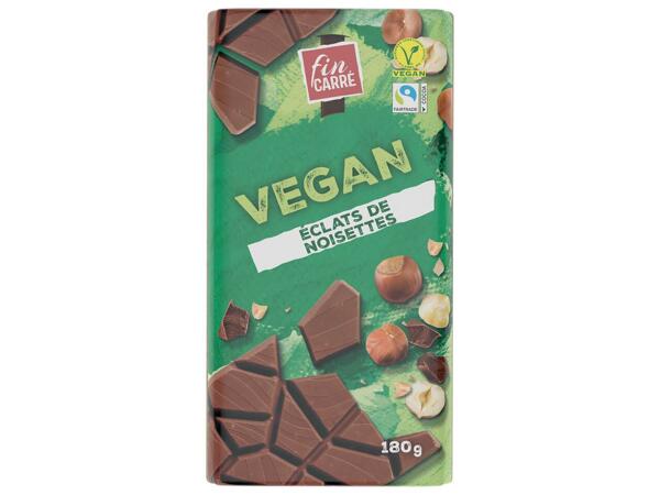 Chocolat aux noisettes vegan